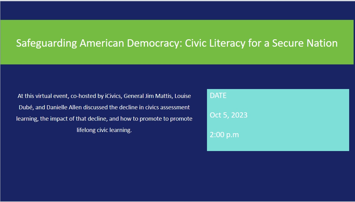 Safeguarding American Democracy: Civic Literacy for a Secure Nation